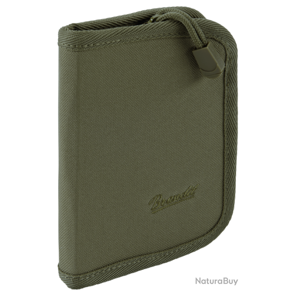 Portefeuille Brandit One polyester 600D fen�tre transparente - Vert olive