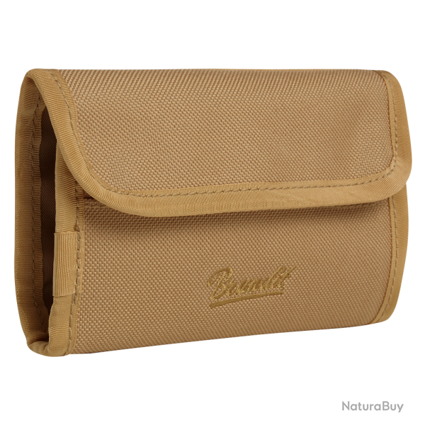 Portefeuille Brandit Two polyester 600D six rangements carte - Camel