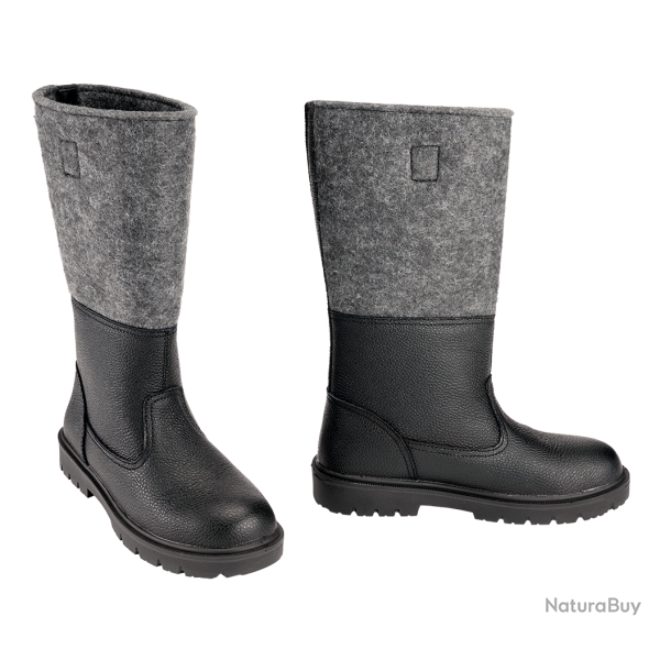 Rangers Brandit Knobelbecher Filz feutre et cuir Action - Noir / Anthracite / 41 EU
