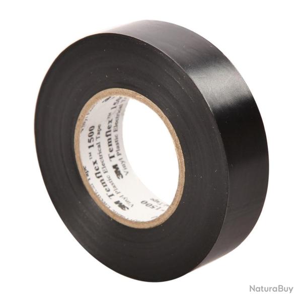 Ruban adh�sif Ares en rouleau de 20 m pour r�paration - Noir / M