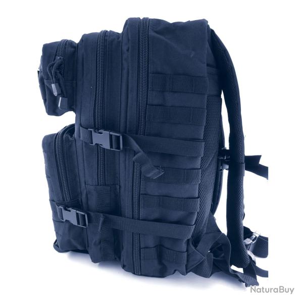 Sac � dos 42 L SWAT Premium polyester 600D enduit PVC attaches - Bleu marine