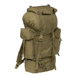Sac &agrave; dos Brandit Combat 65 L polyester 600D compartiment bas - Vert olive