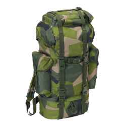 Sac &agrave; dos Brandit Combat 65 L polyester 600D compartiment bas - M90 Swedish Camo