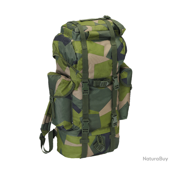 Sac � dos Brandit Combat 65 L polyester 600D compartiment bas - M90 Swedish Camo