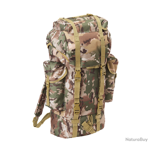 Sac � dos Brandit Combat 65 L polyester 600D compartiment bas - Tactical Camo