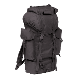 Sac &agrave; dos Brandit Combat 65 L polyester 600D compartiment bas - Noir