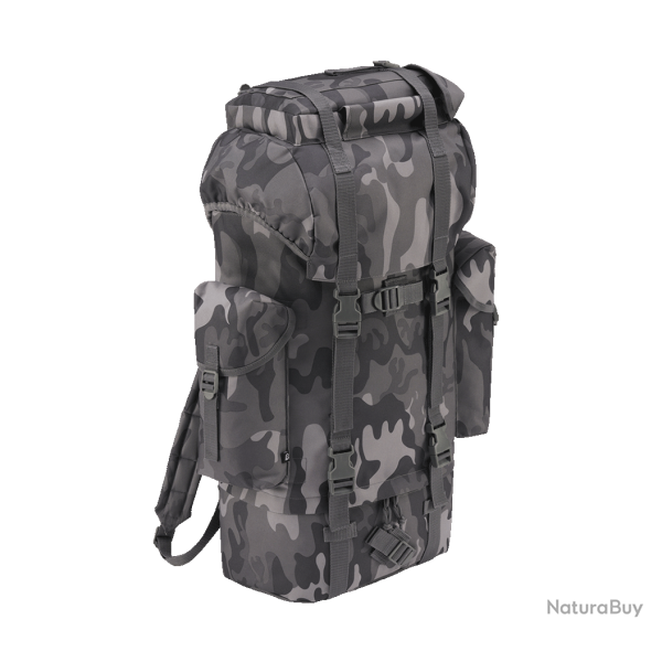 Sac � dos Brandit Combat 65 L polyester 600D compartiment bas - Camo Gris