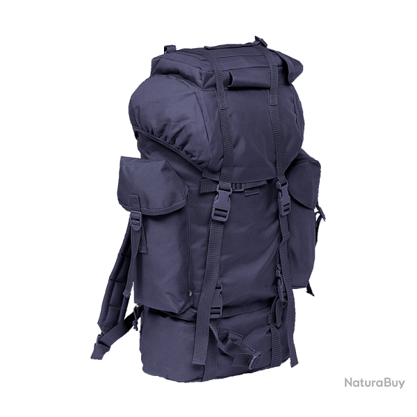 Sac � dos Brandit Combat 65 L polyester 600D compartiment bas - Bleu Marine