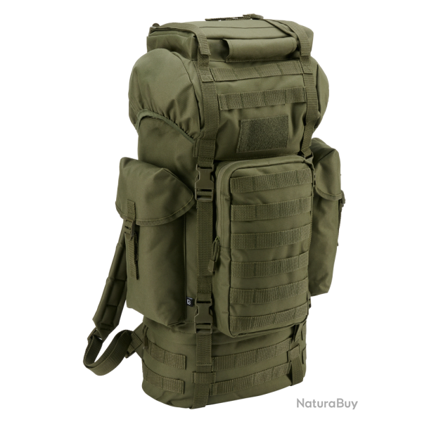 Sac � dos Brandit Combat MOLLE 65 L polyester 600D - Vert olive