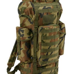 Sac &agrave; dos Brandit Combat MOLLE 65 L polyester 600D - Woodland