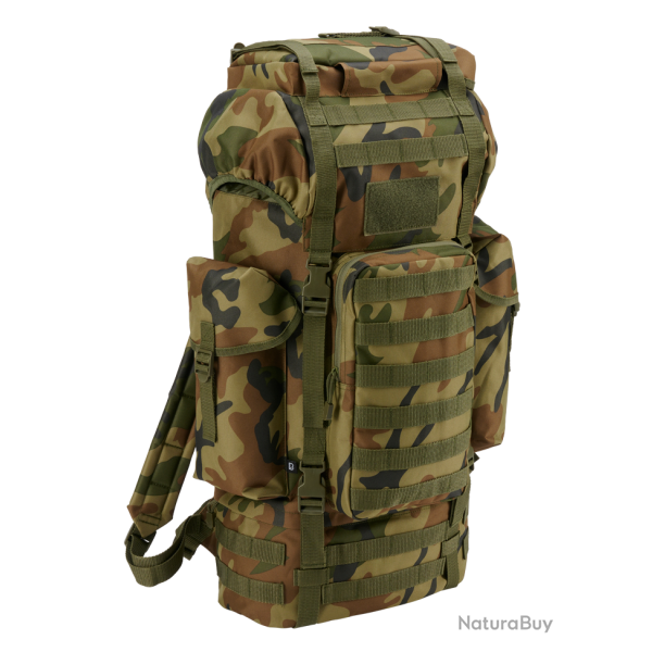 Sac � dos Brandit Combat MOLLE 65 L polyester 600D - Woodland