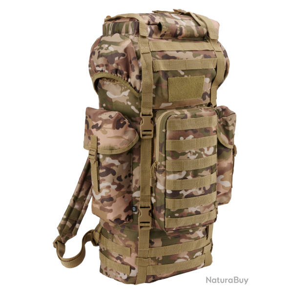 Sac � dos Brandit Combat MOLLE 65 L polyester 600D - Tactical Camo