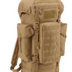 Sac &agrave; dos Brandit Combat MOLLE 65 L polyester 600D - Camel