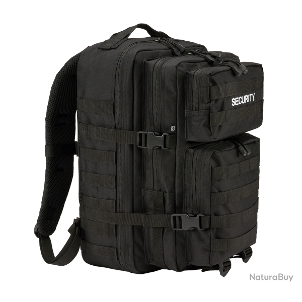 Sac � dos Brandit Security US Cooper 40 L polyester 600D MOLLE - Noir