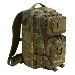Sac &agrave; dos Brandit US Assault Pack Large 40 L MOLLE sangles - Flecktarn