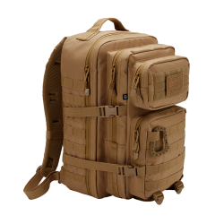 Sac &agrave; dos Brandit US Assault Pack Large 40 L MOLLE sangles - Camel