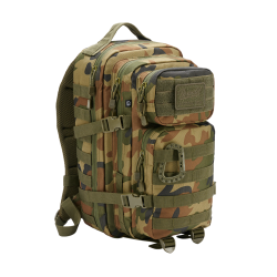 Sac &agrave; dos Brandit US Assault Pack Medium 25 L MOLLE poche - Woodland