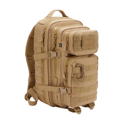 Sac &agrave; dos Brandit US Assault Pack Medium 25 L MOLLE poche - Camel