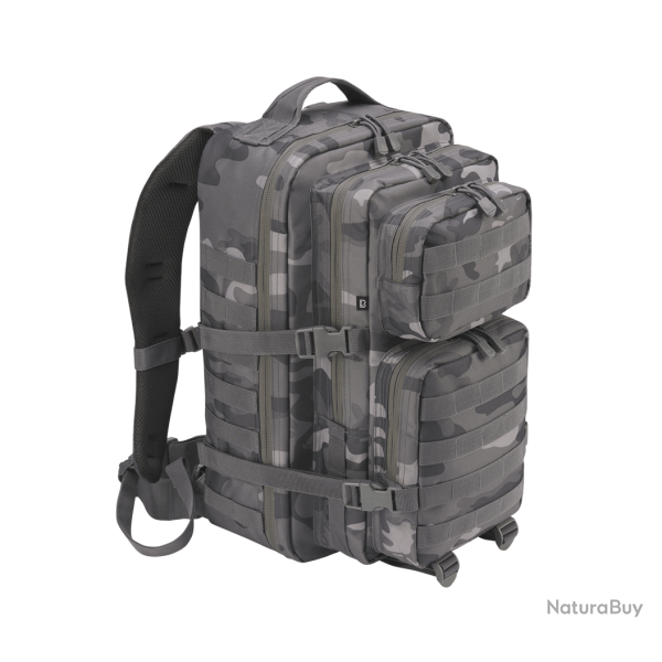 Sac � dos Brandit US Cooper Large 40 L polyester 600D MOLLE - Camo Gris