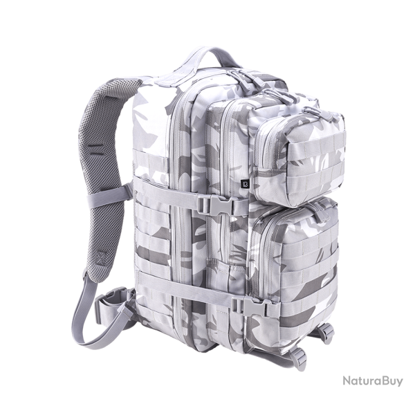 Sac � dos Brandit US Cooper Large 40 L polyester 600D MOLLE - Blizzard Camo