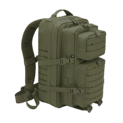 Sac &agrave; dos Brandit US Cooper Lasercut Large 40 L fixations - Vert olive
