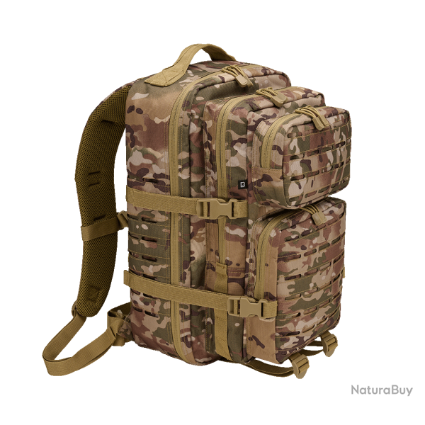 Sac � dos Brandit US Cooper Lasercut Large 40 L fixations - Tactical Camo