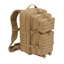 Sac &agrave; dos Brandit US Cooper Lasercut Large 40 L fixations - Camel