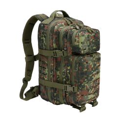 Sac &agrave; dos Brandit US Cooper Lasercut Medium 25 L fixations - Flecktarn