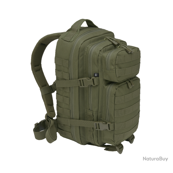 Sac � dos Brandit US Cooper Medium 25 L polyester 600D MOLLE - Vert olive