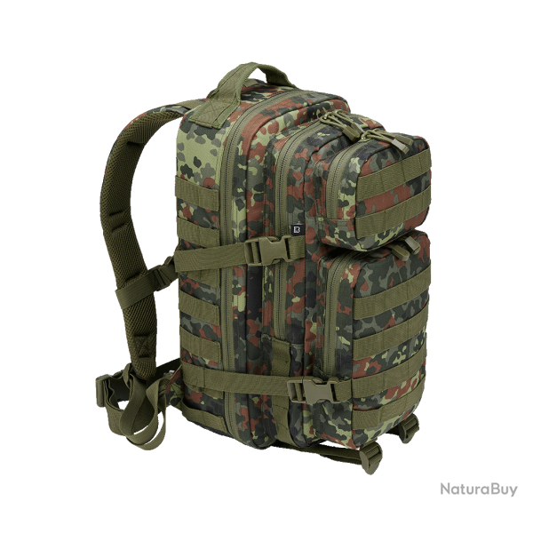 Sac � dos Brandit US Cooper Medium 25 L polyester 600D MOLLE - Flecktarn