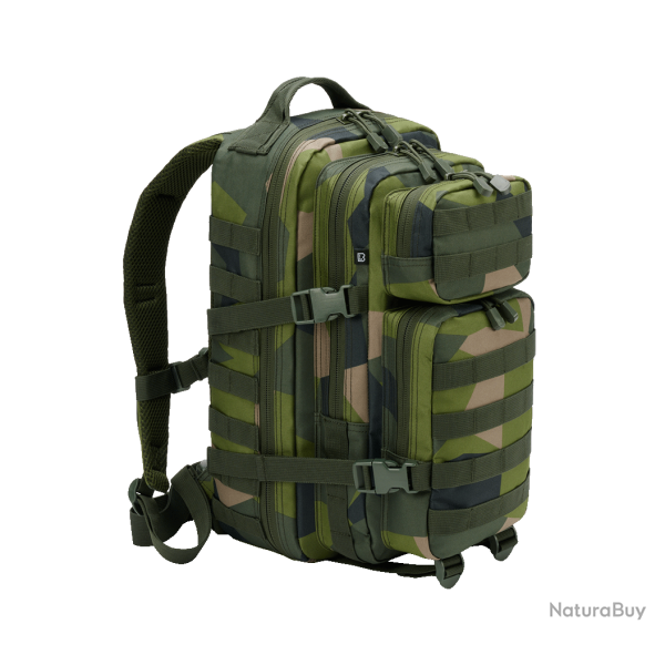 Sac � dos Brandit US Cooper Medium 25 L polyester 600D MOLLE - M90 Swedish Camo