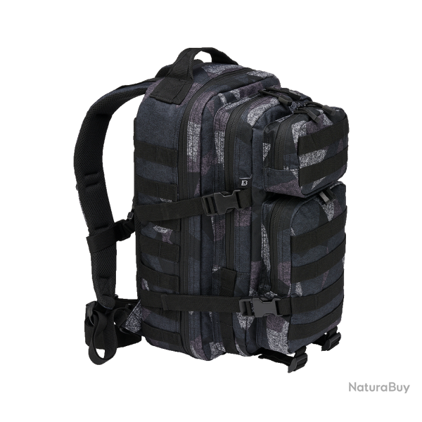 Sac � dos Brandit US Cooper Medium 25 L polyester 600D MOLLE - Night Digital Camo