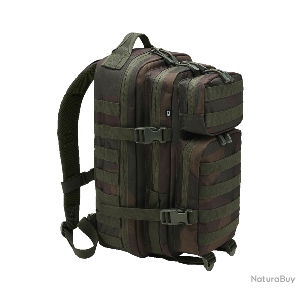 Sac � dos Brandit US Cooper Medium 25 L polyester 600D MOLLE - Dark Woodland