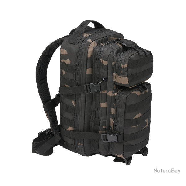 Sac � dos Brandit US Cooper Medium 25 L polyester 600D MOLLE - Dark Camo