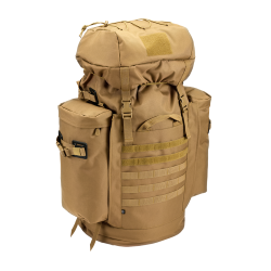 Sac &agrave; dos Brandit US Cooper Mountain 80 L polyester 600D MOLLE - Camel