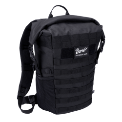 Sac &agrave; dos Brandit US Cooper Rolltop 25 L polyester 600D - Noir