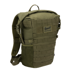 Sac &agrave; dos Brandit US Cooper Rolltop 25 L polyester 600D - Vert olive