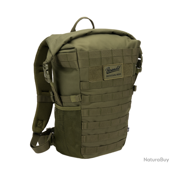 Sac � dos Brandit US Cooper Rolltop 25 L polyester 600D - Vert olive