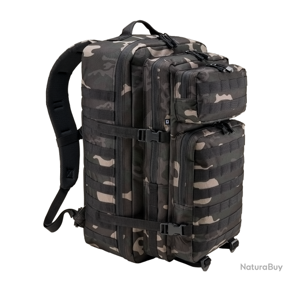 Sac � dos Brandit US Cooper XL 65 L polyester 600D MOLLE - Dark Camo