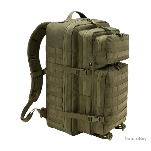 Sac � dos Brandit US Cooper XL 65 L polyester 600D MOLLE - Vert olive