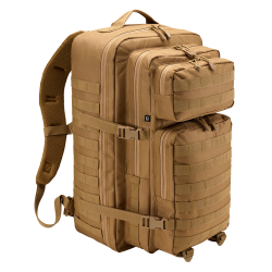 Sac &agrave; dos Brandit US Cooper XL 65 L polyester 600D MOLLE - Camel
