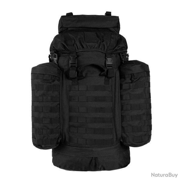Sac � dos de combat Ares 100 L couvre-sac int�gr� et poches - Noir