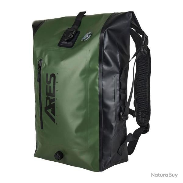 Sac � dos �tanche aux projections Ares Key-West - Vert