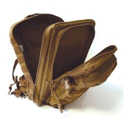 Sac &agrave; dos SDSWAT 42 litres en polyester 600D enduit PVC, lot de 10 - Coyote