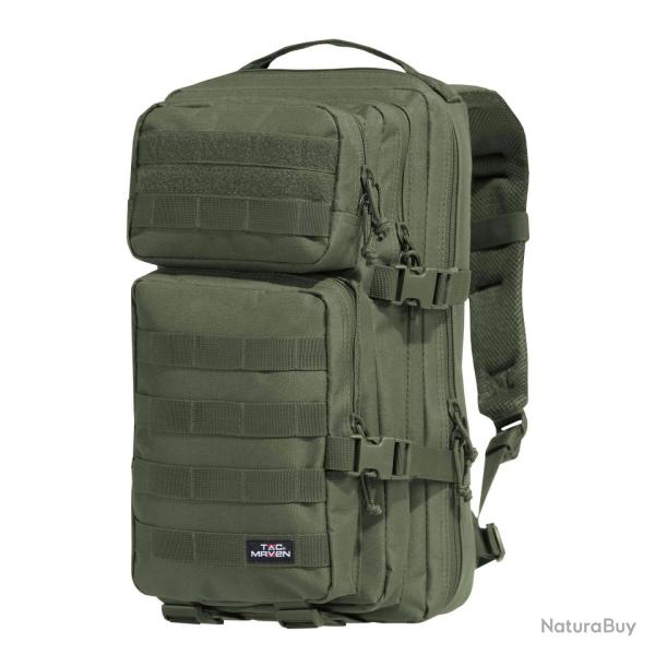 Sac � dos tactique Tac Maven Assault Small 35 L en polyester - Vert olive