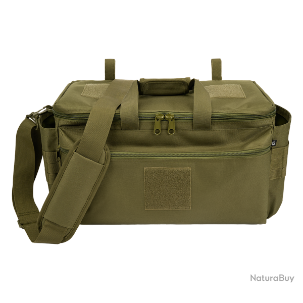 Sac Brandit Operation polyester 600D cloisons modulables - Vert olive