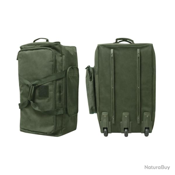 Sac cargo Opex � 3 roulettes en polyester Ripstop d�perlant - Ranger Green