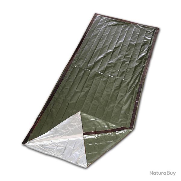 Sac de couchage de secours Tac Maven Zero Hour 100 x 210 cm - Vert olive