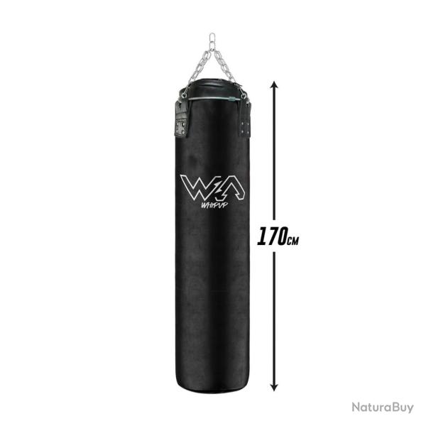 Sac de frappe Whipup cuir 170 x 40 cm quatre cha�nes - Autre