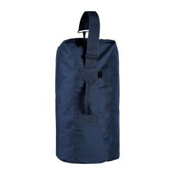 Sac de paquetage tubulaire Ares toile imperm&eacute;able - Bleu marine